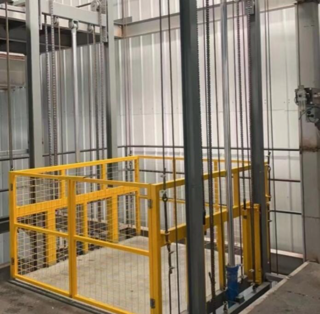 潮州导轨式升降机一般加工周期